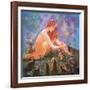 Fairy and the Velveteen Rabbit-Judy Mastrangelo-Framed Premium Giclee Print