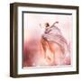 Fairy. Beautiful Girl In Blowing Dress Flying. Magic-Subbotina Anna-Framed Art Print