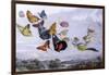 Fairy Butterflies 1-Vintage Apple Collection-Framed Giclee Print