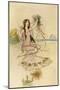 Fairy by the Sea-Warwick Goble-Mounted Photographic Print