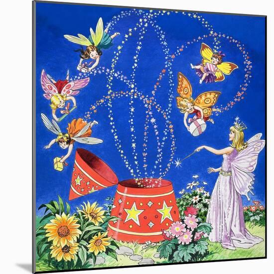 Fairy Candle, Illustration from 'Teddy Bear', 1968-Jesus Blasco-Mounted Giclee Print