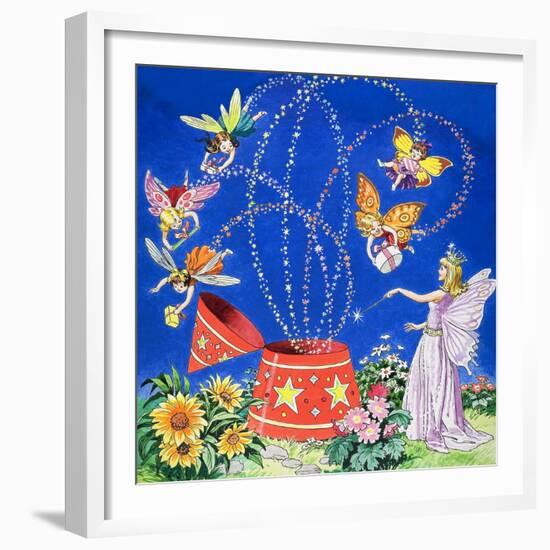 Fairy Candle, Illustration from 'Teddy Bear', 1968-Jesus Blasco-Framed Giclee Print