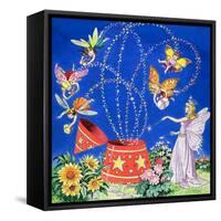 Fairy Candle, Illustration from 'Teddy Bear', 1968-Jesus Blasco-Framed Stretched Canvas