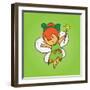 Fairy Cartoon-Rizal Masyhuri-Framed Art Print