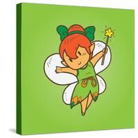 Fairy Cartoon-Rizal Masyhuri-Stretched Canvas