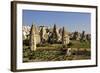 Fairy Chimneys Rock Formation Landscape Near Goreme, in Cappadocia, Turkey-Simon Montgomery-Framed Photographic Print