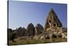 Fairy Chimneys Rock Formation Landscape Near Goreme, in Cappadocia, Turkey-Simon Montgomery-Stretched Canvas