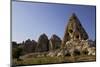 Fairy Chimneys Rock Formation Landscape Near Goreme, in Cappadocia, Turkey-Simon Montgomery-Mounted Premium Photographic Print