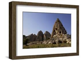 Fairy Chimneys Rock Formation Landscape Near Goreme, in Cappadocia, Turkey-Simon Montgomery-Framed Photographic Print