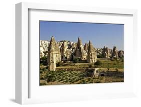 Fairy Chimneys Rock Formation Landscape Near Goreme, in Cappadocia, Turkey-Simon Montgomery-Framed Photographic Print