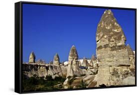 Fairy Chimneys Rock Formation Landscape Near Goreme-Simon Montgomery-Framed Stretched Canvas