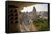 Fairy Chimneys Rock Formation Landscape Near Goreme-Simon Montgomery-Framed Stretched Canvas