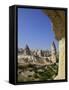 Fairy Chimneys Rock Formation Landscape Near Goreme-Simon Montgomery-Framed Stretched Canvas