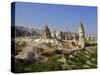 Fairy Chimneys Rock Formation Landscape Near Goreme-Simon Montgomery-Stretched Canvas