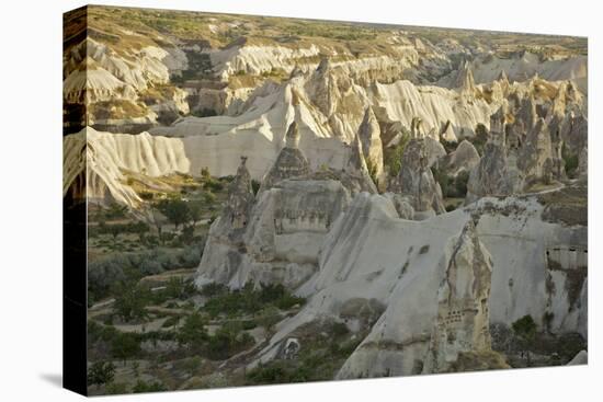 Fairy Chimneys Rock Formation Landscape Near Goreme-Simon Montgomery-Stretched Canvas