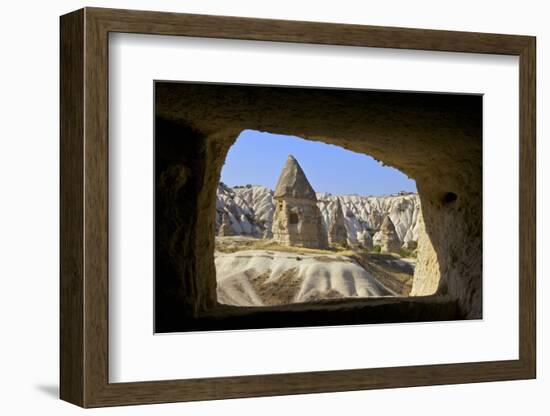 Fairy Chimneys Rock Formation Landscape Near Goreme-Simon Montgomery-Framed Photographic Print