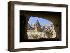 Fairy Chimneys Rock Formation Landscape Near Goreme-Simon Montgomery-Framed Photographic Print