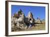 Fairy Chimneys Rock Formation Near Goreme, Cappadocia, Anatolia, Turkey, Asia Minor, Eurasia-Simon Montgomery-Framed Photographic Print