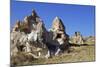 Fairy Chimneys Rock Formation Near Goreme, Cappadocia, Anatolia, Turkey, Asia Minor, Eurasia-Simon Montgomery-Mounted Photographic Print