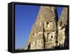 Fairy Chimneys Rock Formation Near Goreme, Cappadocia, Anatolia, Turkey, Asia Minor, Eurasia-Simon Montgomery-Framed Stretched Canvas