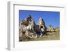 Fairy Chimneys Rock Formation Near Goreme, Cappadocia, Anatolia, Turkey, Asia Minor, Eurasia-Simon Montgomery-Framed Photographic Print