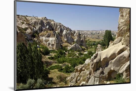 Fairy Chimneys Rock Formation Near Goreme, Cappadocia, Anatolia, Turkey, Asia Minor, Eurasia-Simon Montgomery-Mounted Photographic Print