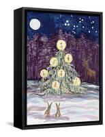 Fairy Christmas Tree-Trish Schreiber-Framed Stretched Canvas