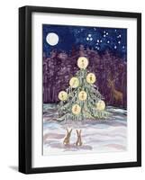 Fairy Christmas Tree-Trish Schreiber-Framed Giclee Print