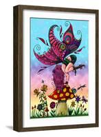 Fairy Coloured-Delyth Angharad-Framed Giclee Print
