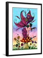 Fairy Coloured-Delyth Angharad-Framed Giclee Print