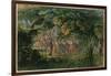 Fairy Dance in a Clearing-Richard Doyle-Framed Giclee Print