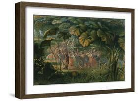 Fairy Dance in a Clearing-Richard Doyle-Framed Giclee Print