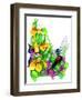 Fairy, Dragonfly and Beetle-Maylee Christie-Framed Giclee Print