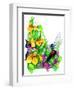 Fairy, Dragonfly and Beetle-Maylee Christie-Framed Giclee Print