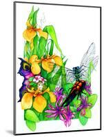 Fairy, Dragonfly and Beetle-Maylee Christie-Mounted Giclee Print