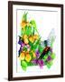 Fairy, Dragonfly and Beetle-Maylee Christie-Framed Giclee Print