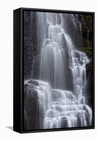 Fairy Falls Detail, Columbia River Gorge, Oregon, United States of America, North America-James-Framed Stretched Canvas