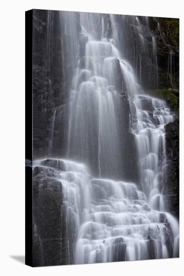 Fairy Falls Detail, Columbia River Gorge, Oregon, United States of America, North America-James-Stretched Canvas