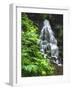 Fairy Falls Tumbling Down Basalt Rocks, Columbia River Gorge National Scenic Area, Oregon, USA-Steve Terrill-Framed Photographic Print