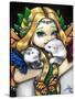 Fairy Ferret Picture : Two Fae Ferrets-Jasmine Becket-Griffith-Stretched Canvas