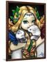 Fairy Ferret Picture : Two Fae Ferrets-Jasmine Becket-Griffith-Framed Art Print