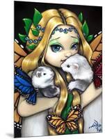 Fairy Ferret Picture : Two Fae Ferrets-Jasmine Becket-Griffith-Mounted Art Print
