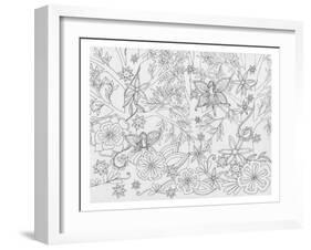 Fairy Floral-Pam Varacek-Framed Art Print