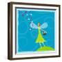 Fairy Flowers-null-Framed Giclee Print