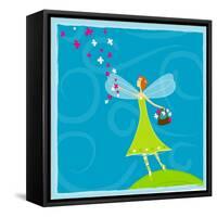 Fairy Flowers-null-Framed Stretched Canvas