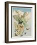 Fairy Flying with Butterflies-null-Framed Photographic Print