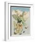 Fairy Flying with Butterflies-null-Framed Photographic Print