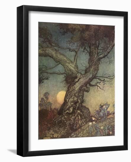 Fairy Folk-Arthur Rackham-Framed Photographic Print