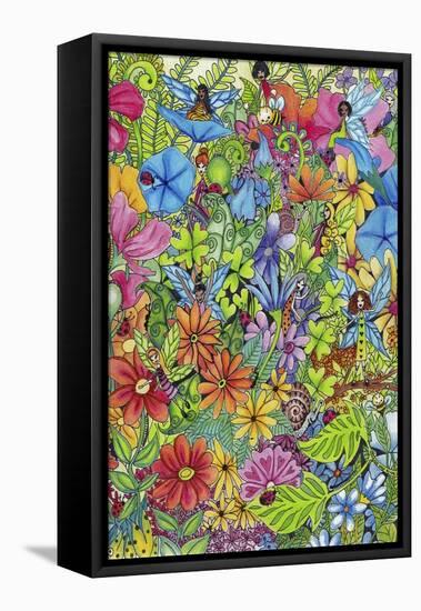 Fairy Garden-Cherie Roe Dirksen-Framed Stretched Canvas