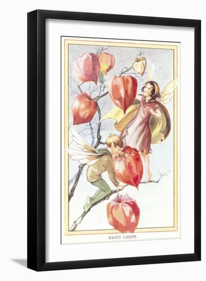 Fairy Lamps-null-Framed Art Print